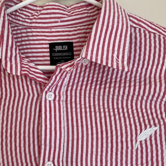 Publish Striped Longsleeve button up - Picture 3 of 6